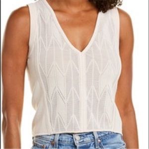 Club Monaco Sleeveless Phinley Sweater Tank, Size XS